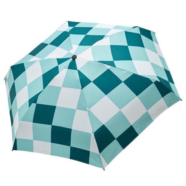 Elvira Mini Portable Sun&Rain Lightweight Umbrella-Compact Travel Umbrella with 95% UV Protection-Green Flower